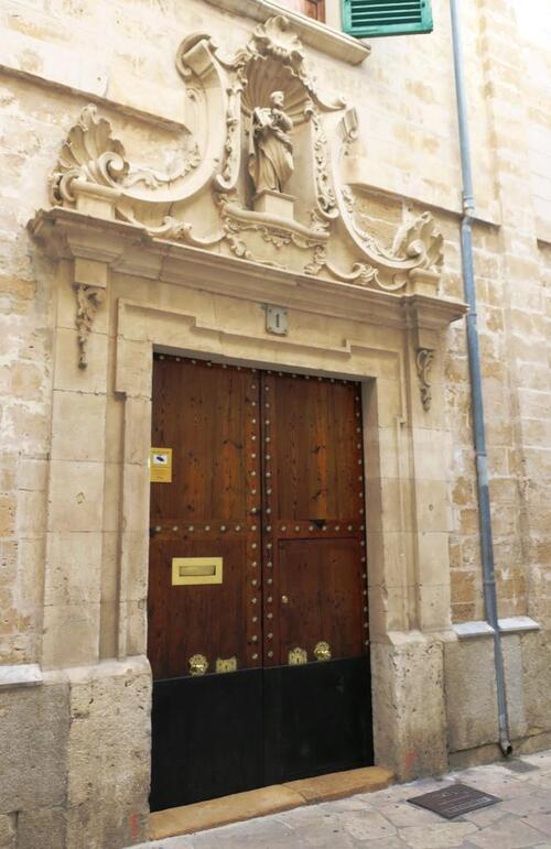 Trajet de la Cathédrale aux Bains Arabes à Palma de Majorque