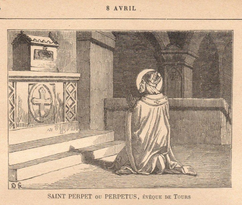 Saint Perpet, Evêque de Tours († 494)