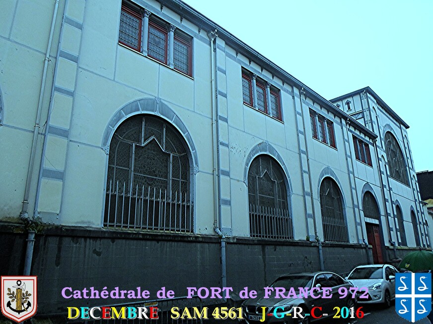 EGLISE DE MARTINIQUE:  Cathédrale de FORT de FRANCE  1/5       D 16/05/2017