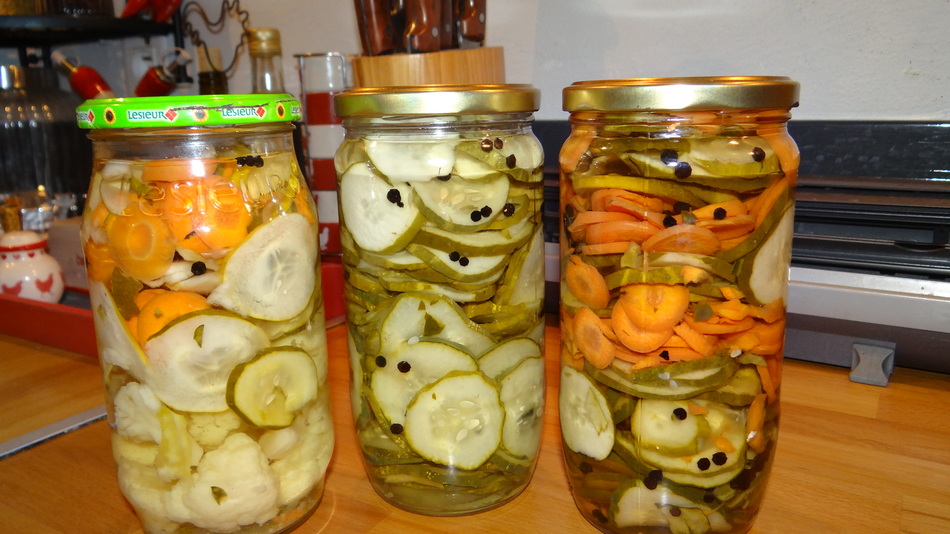 Mes Pickles de légumes
