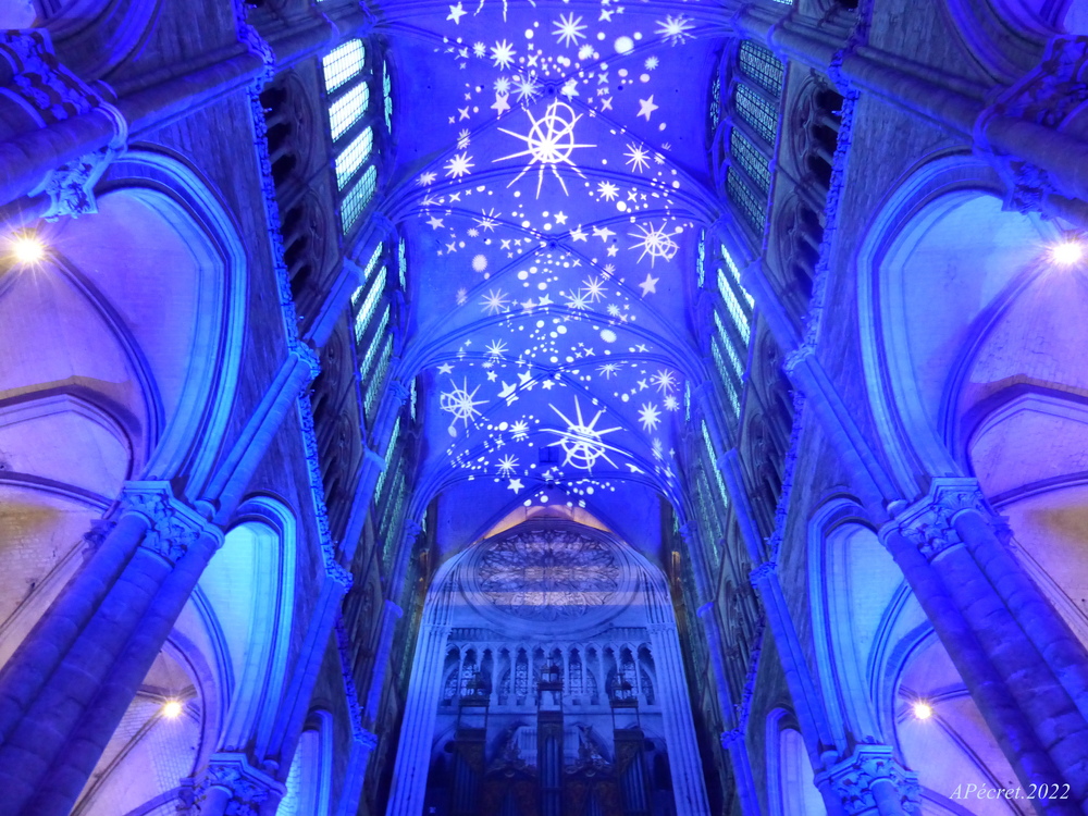 Cathédrale d'Amiens en fête