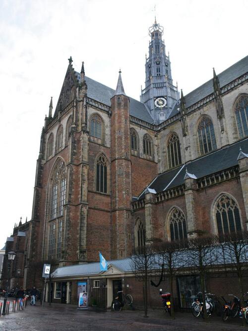 L'église de Saint Bavon à Haarlem
