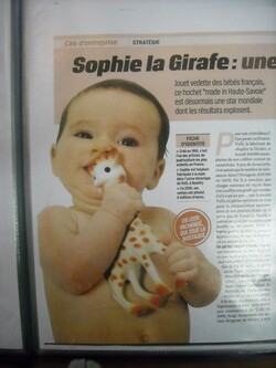 Z Delacoste et la giraphe Sophie