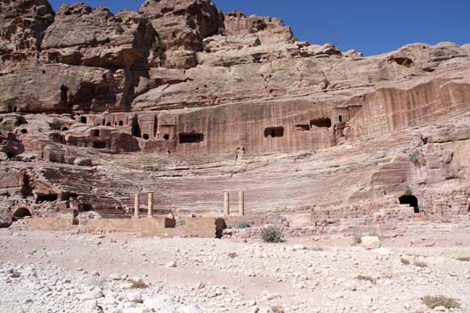 Pétra (Jordanie), Le théâtre (photo : Gérard Grégor)