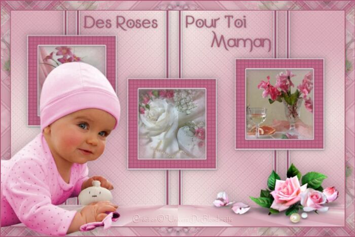 Tutoriel "Des Roses pour Toi Maman