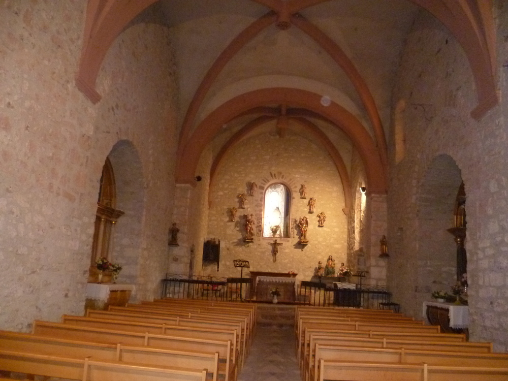 intérieur de la chapelle