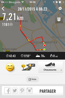 28/11/15: Sortie Run&Pouss 7,21km