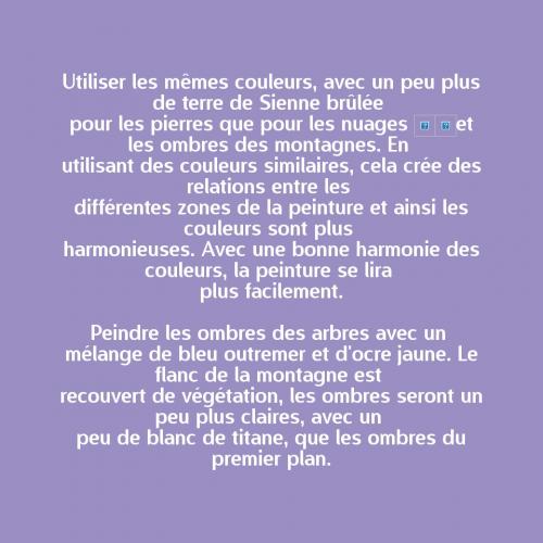 Dessin et peinture - vidéo 3801 : Comment peindre un torrent de montagne ? - huile, acrylique.