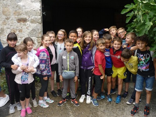 Sortie de fin d'année au moulin à papier de Brousses et Villaret