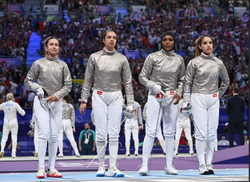 MOHAMED BELKEBIR Kaouther Sabre Dames par équipes aux JO 2024