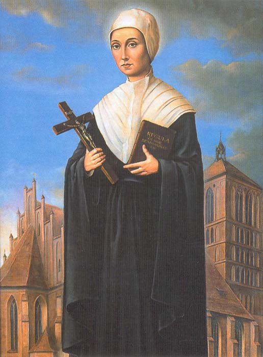 Bienheureuse Régina Protmann, fondatrice de la Congrégation des Sœurs de Sainte-Catherine († 1613)