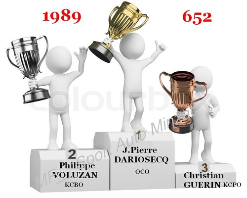 1989 - Championnat en une dizaine de courses