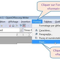 Open Office Writer 3 0 1 Imprimer En Mode Paysage Le Pc De La Licorne