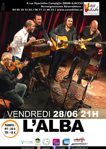 Vendredi 28 / Concert L'ALBA
