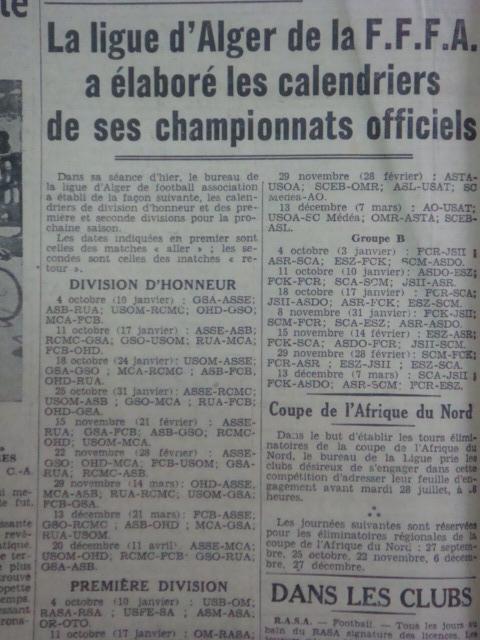 calendrier 1936-1937