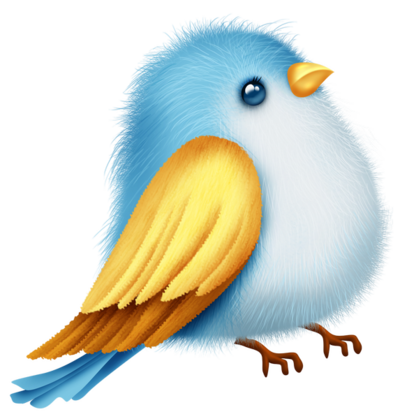 clipart oiseaux rigolos