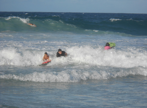 Plage des rouleaux (Baie Ste Marie)