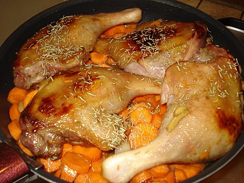 Cuisses de canard caramélisées 5