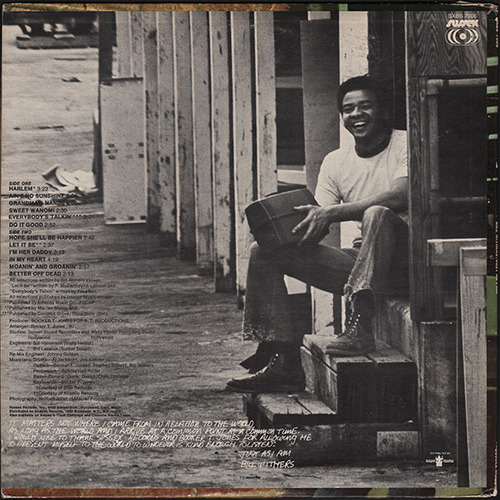 Bill Withers : Album " Just As I Am " Sussex Records SXBS 7006 [ US ]