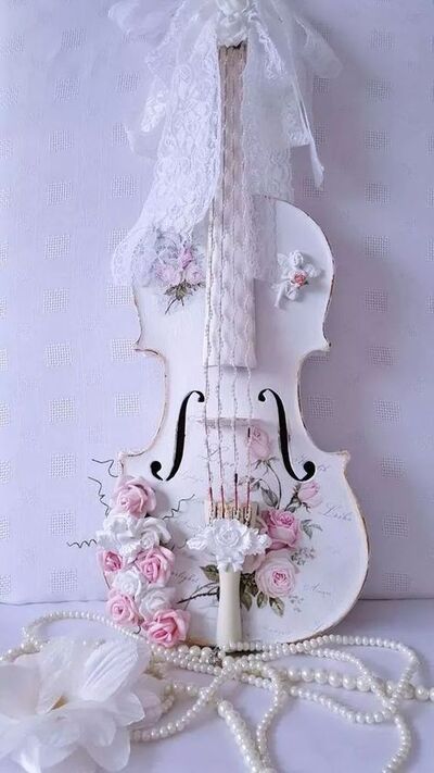 Violons fleuris