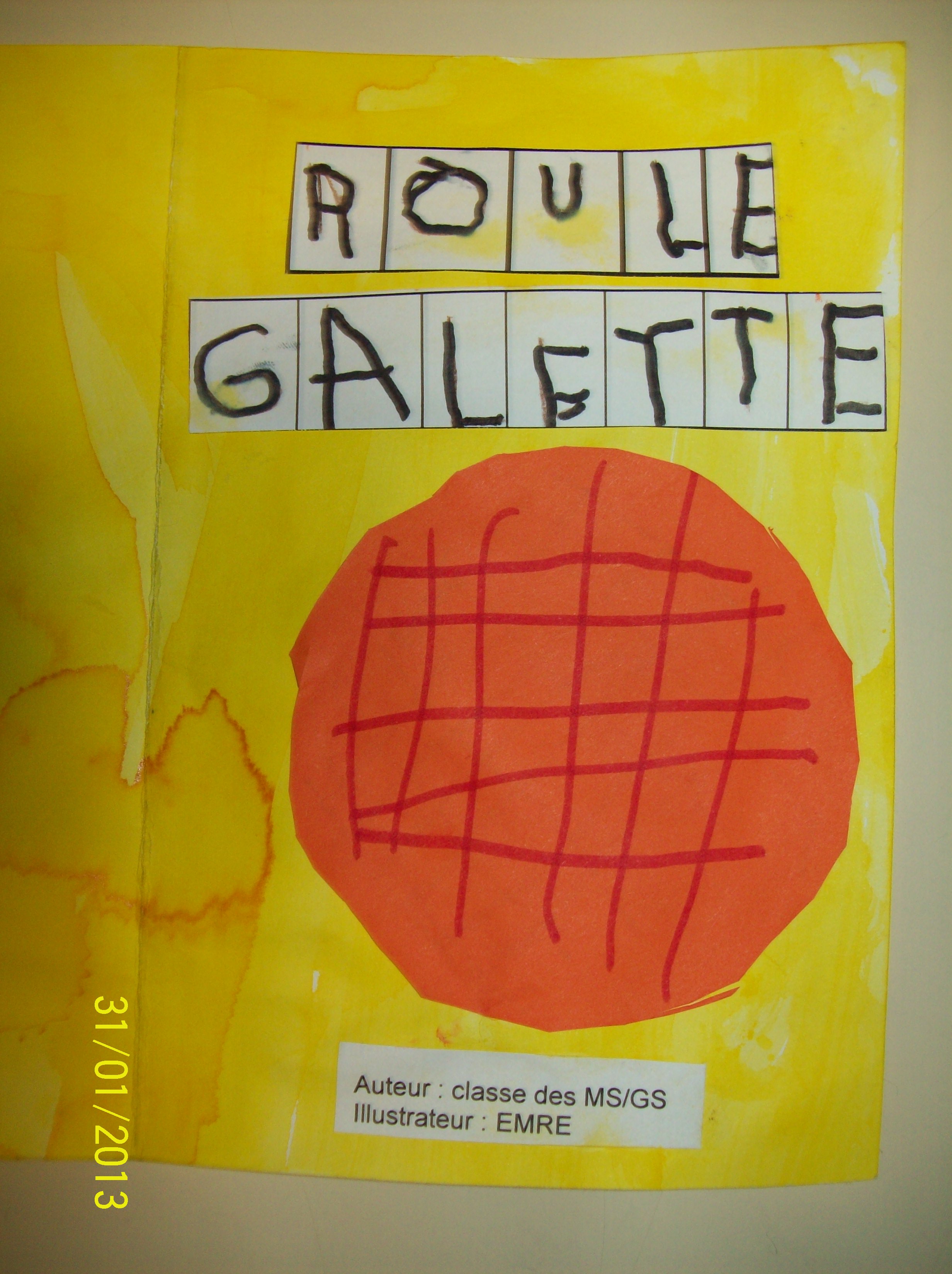 Creation d'un livre individuel sur Roule Galette MS/GS - La classe de WJL