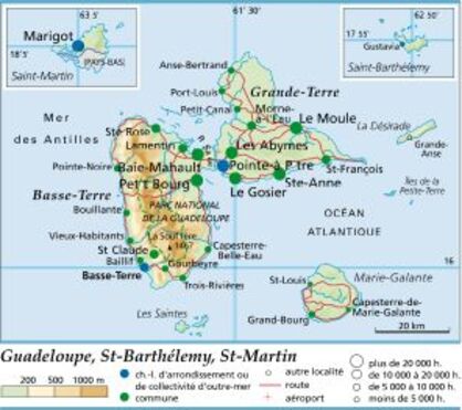 Antilles françaises - LAROUSSE