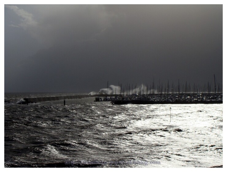 Tempête sur Pornic 