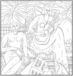 Coloriages d'oeuvres d'art