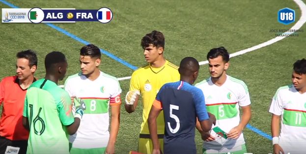 29.6.2018 J.M à Tarragone EN U18-France 0-1 match pour la 5ème place