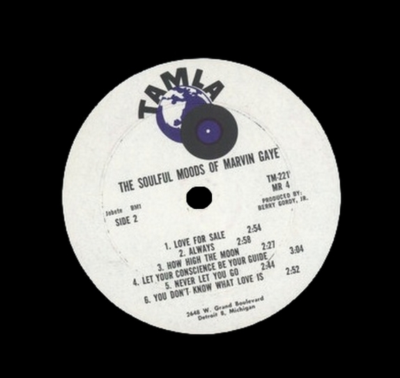 Marvin Gaye : Album " The Soulful Moods Of Marvin Gaye " Tamla Records TM 221 [ US ]