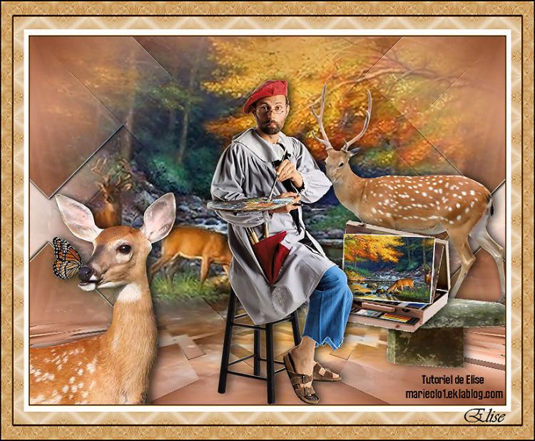 Palette du sous-bois en automne