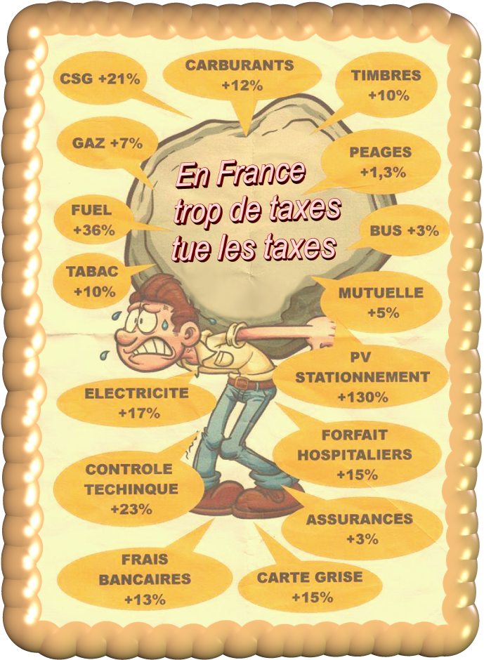 En France trop de taxes tue les taxes