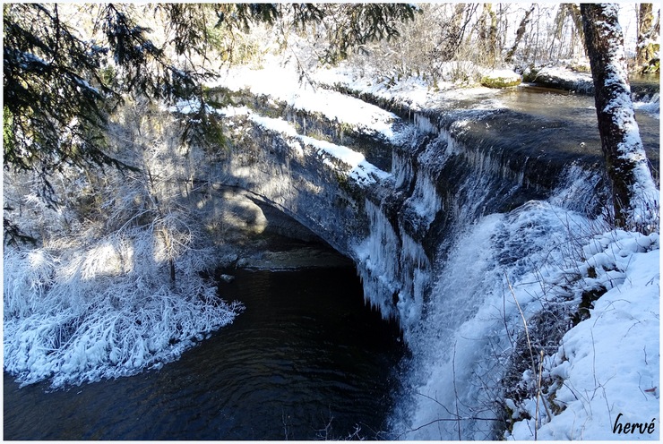 Les cascades du Hérisson 2/2