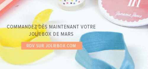 Les différentes versions de Joliebox Mars 2013