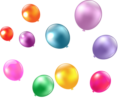 Tubes ballons en png