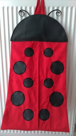 Sac a couches coccinelle