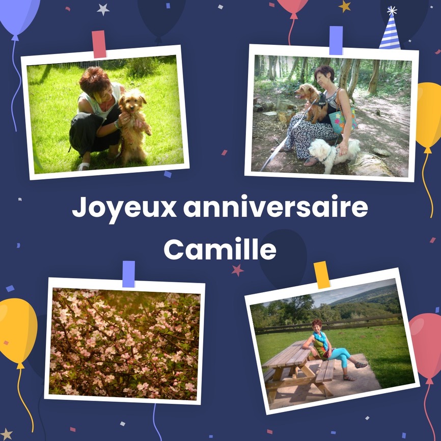 Joyeux anniversaire Camille