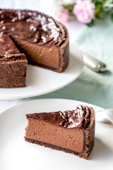 Le flan au chocolat 