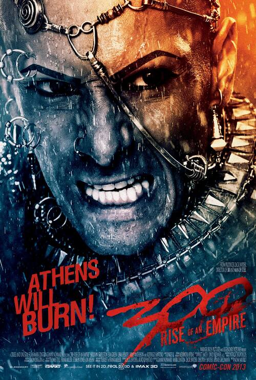 Comic-Con 2013 : suite de "300" - Une affiche pour le Perse Xerxès