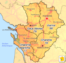 La Région Poitou-Charentes