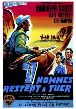 7 HOMMES RESTENT A TUER BOX OFFICE FRANCE 1957