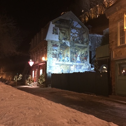 Quartier Petit Champlain à Québec