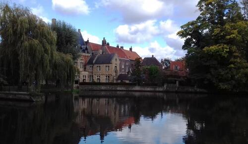 Balade le long du lac d’Amour à Bruges