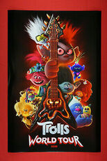 FILM TROLLS ANIMATION Silk Poster/Wallpaper 24 X 13 inches ...