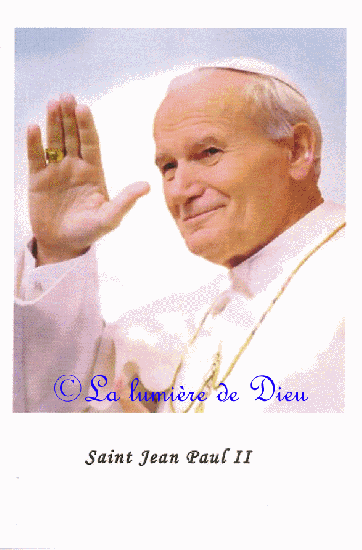 Prière à saint Jean-Paul II