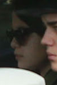 CANDIDS : Selena et Justin se promenant en Ferrari 