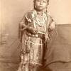 The child of Chief Big Tree. Kiowa. ca. 1890. Photo by Lenny & Sawyers