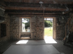 Démolition murs et plafonds,été 2012, partie 2