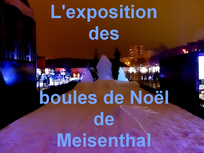 Metz / Promenade sur le sentier des lanternes de Noël 2014...