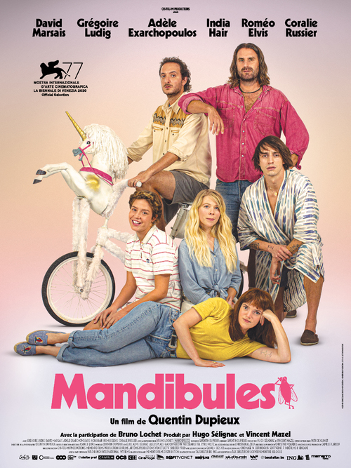 MANDIBULES de Quentin Dupieux avec David Marsais, Grégoire Ludig, Adèle Exarchopoulos, India Hair, Roméo Elvis ! Découvrez la bande-annonce